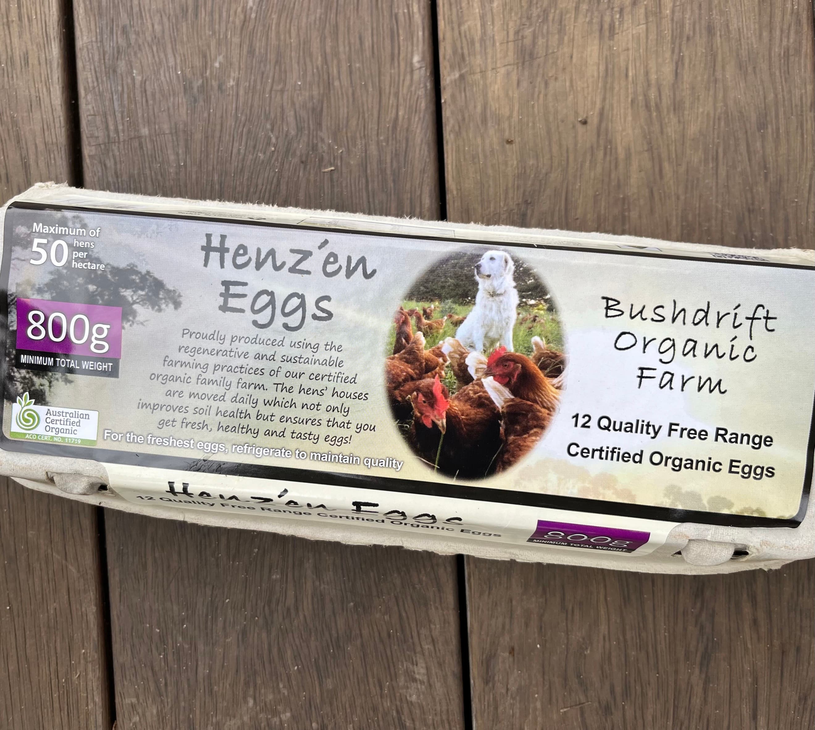 Henzen Eggs 800g